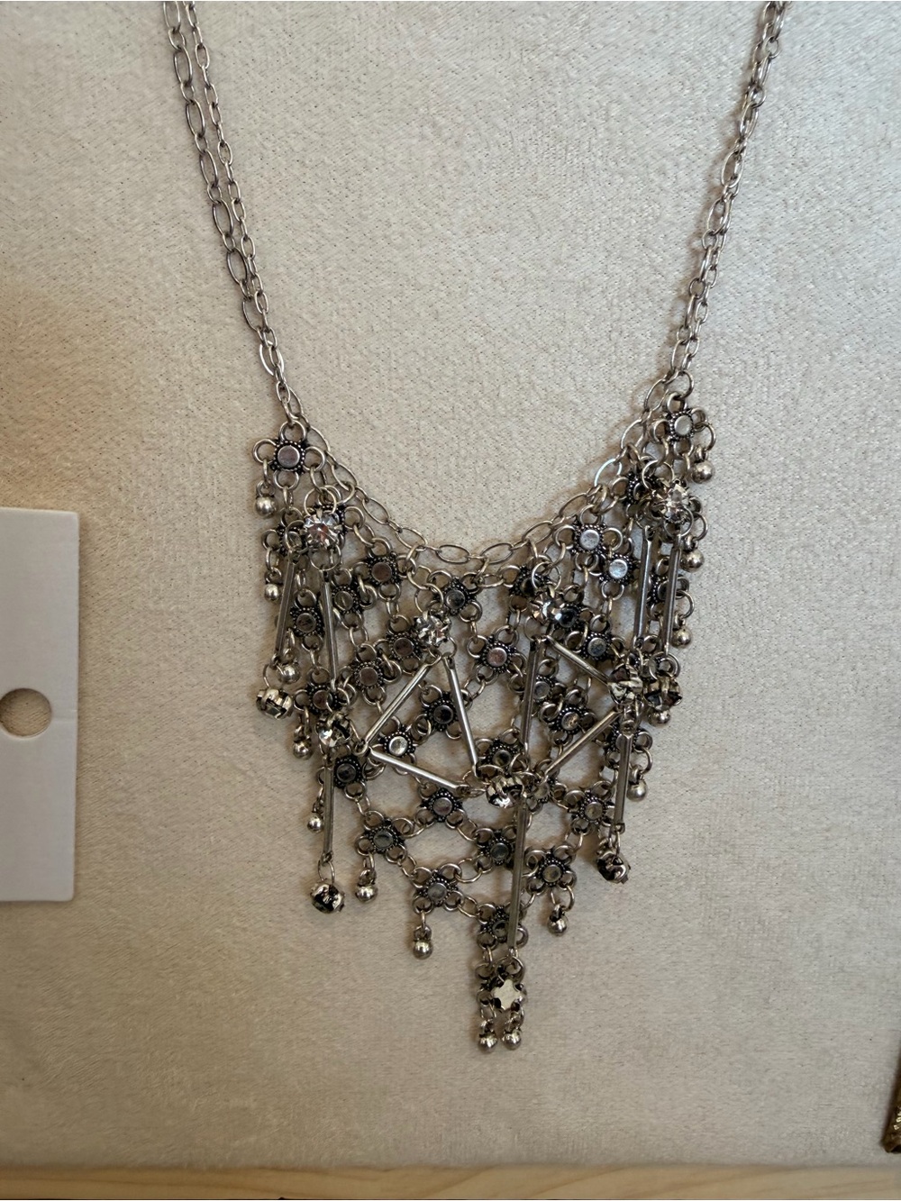 FR starie mesh necklace
